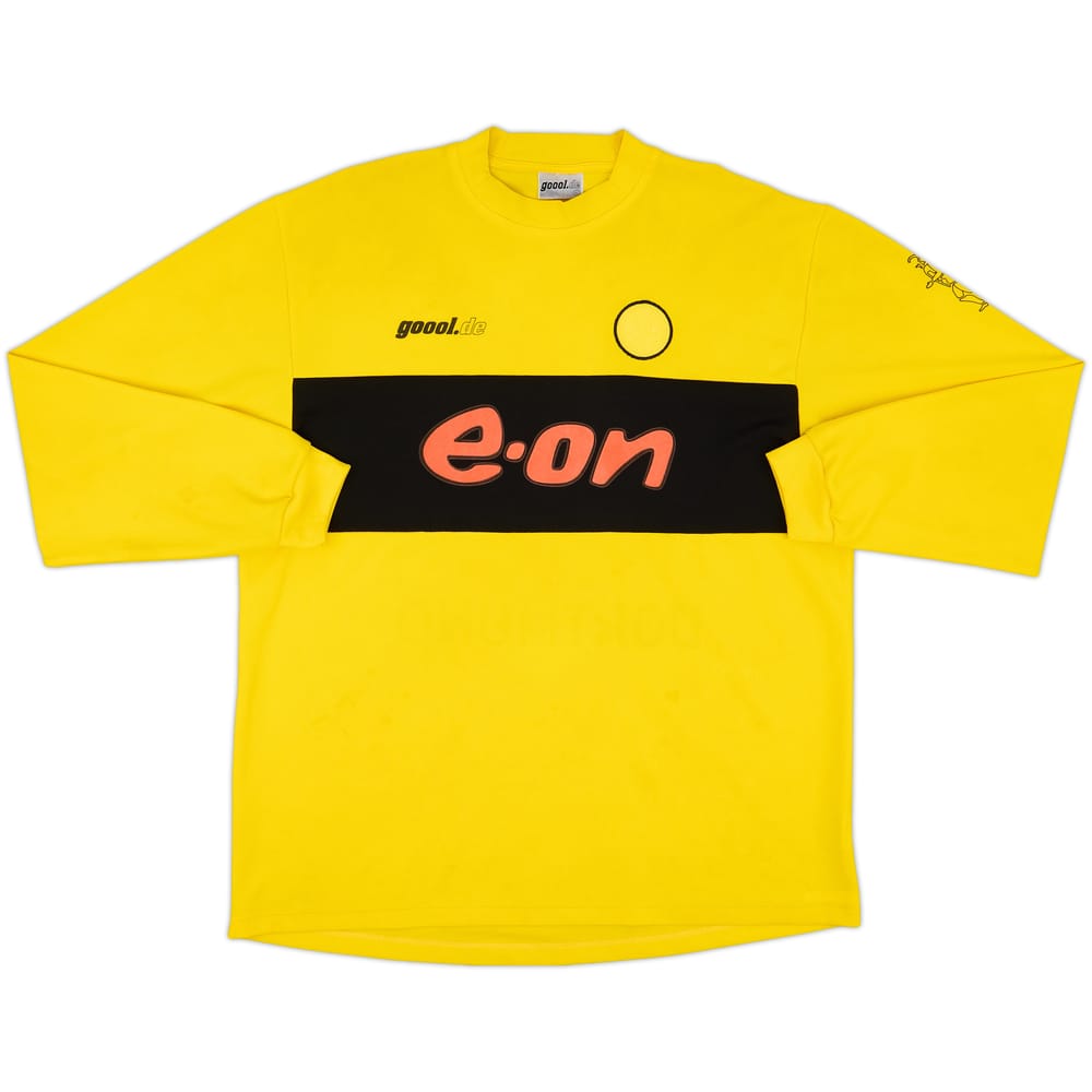 2002-03 Borussia Dortmund Home L/S Shirt - 4/10 - (XL)