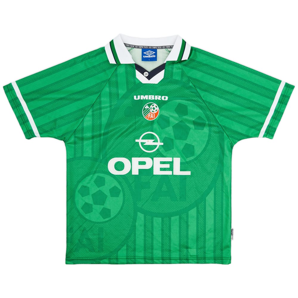 1998-00 Ireland Home Shirt - 7/10 - (L)