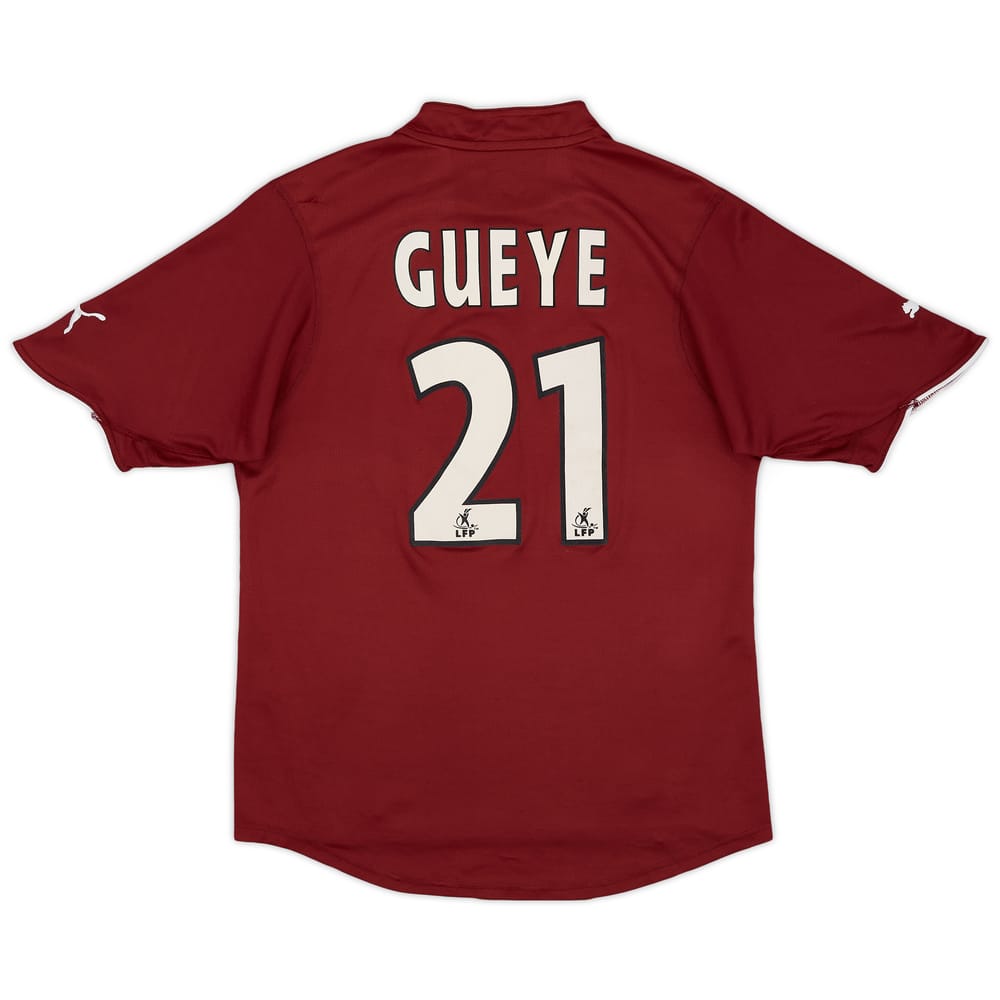 2003-04 Metz Home Shirt Gueye #21 - 6/10 - (S)