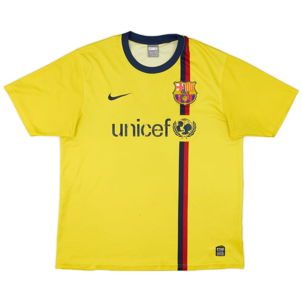 2008-10 Barcelona Basic Away Shirt - 3/10 - (L)
