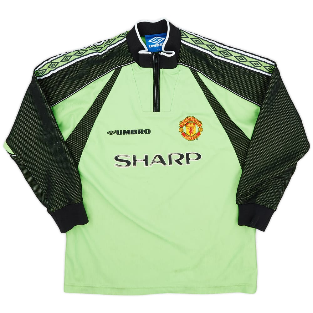1998-99 Manchester United GK Shirt - 6/10 - (L.Boys)