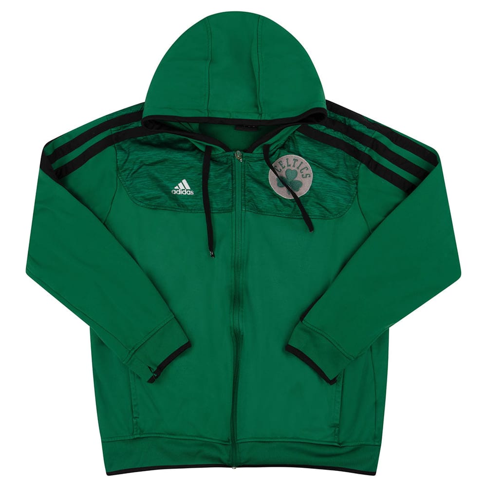 2012 Boston Celtics adidas Full-Zip Hooded Sweat Top XL