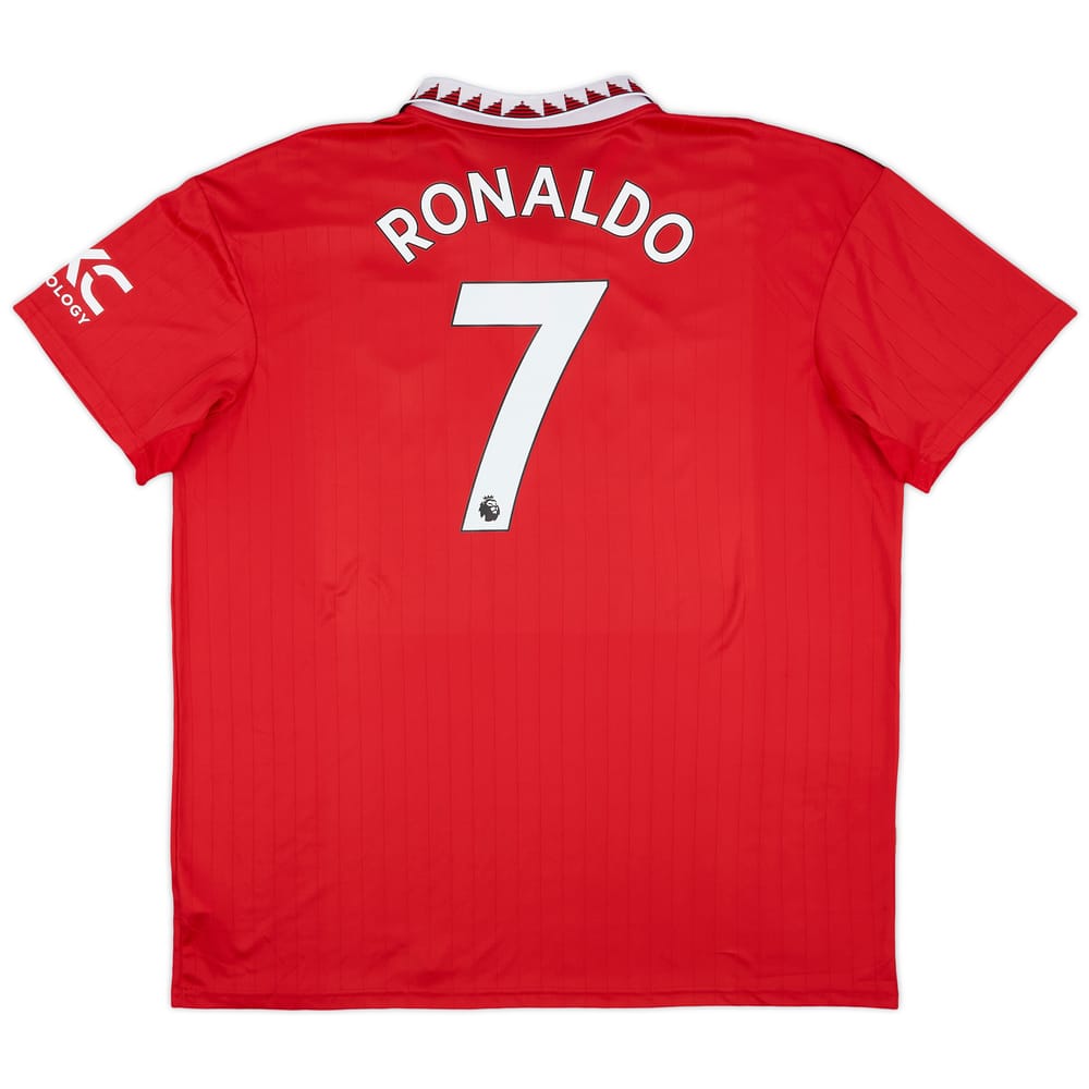 2022-23 Manchester United Home Shirt Ronaldo #7 - 8/10 - (XXL)