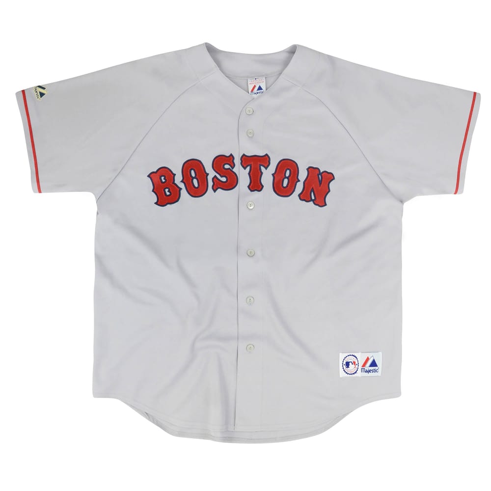 2005-08 Boston Red Sox Majestic Jersey (Away) XL