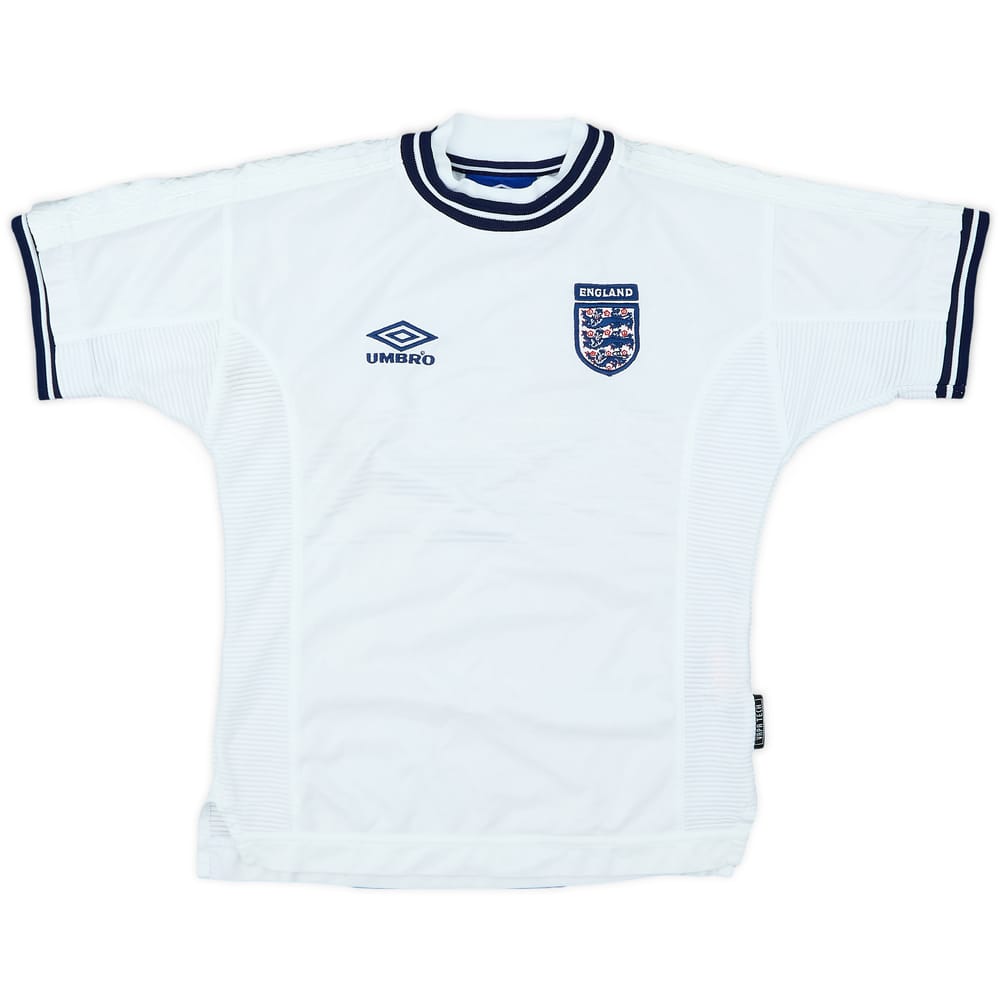 1999-01 England Home Shirt - 7/10 - (M.Boys)