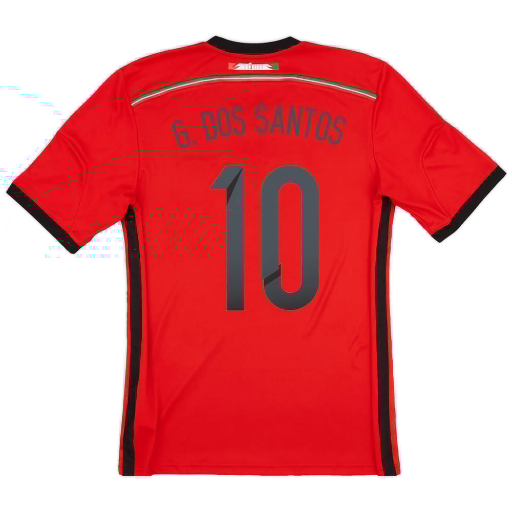 2014-15 Mexico Away Shirt Dos Santos #10 - 9/10 - (M)