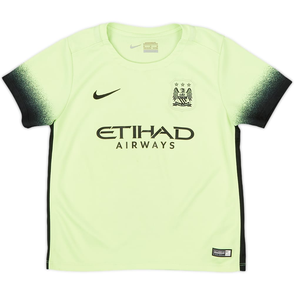 2015-16 Manchester City Third Shirt - 8/10 - (5-6 Years)