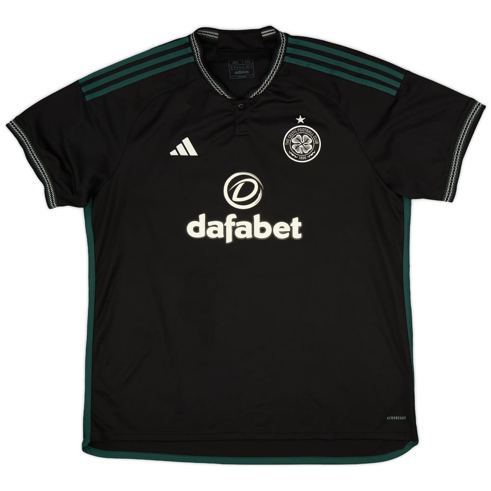 2023-24 Celtic Away Shirt - 9/10 - (XXL)