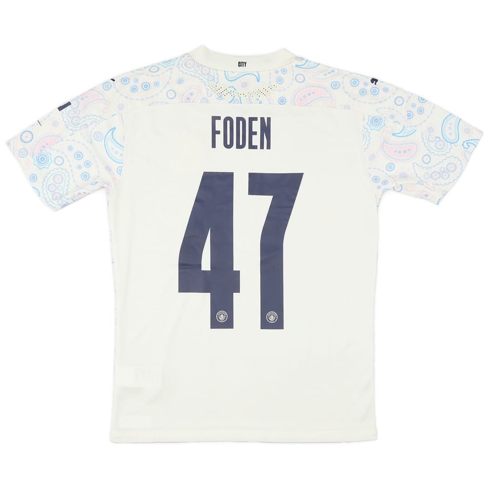2020-21 Manchester City Player Issue Third Shirt Foden #47