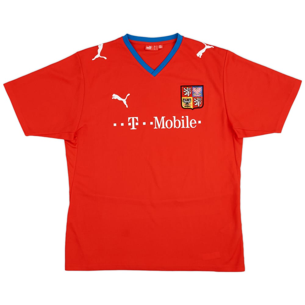 2008-09 Czech Republic Home Shirt - 9/10 - (L)