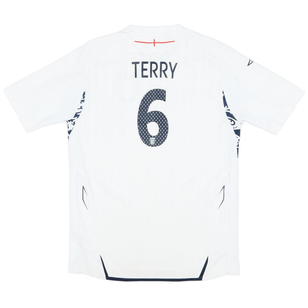 2007-09 England Home Shirt Terry #6 - 7/10 - (XL.Boys)