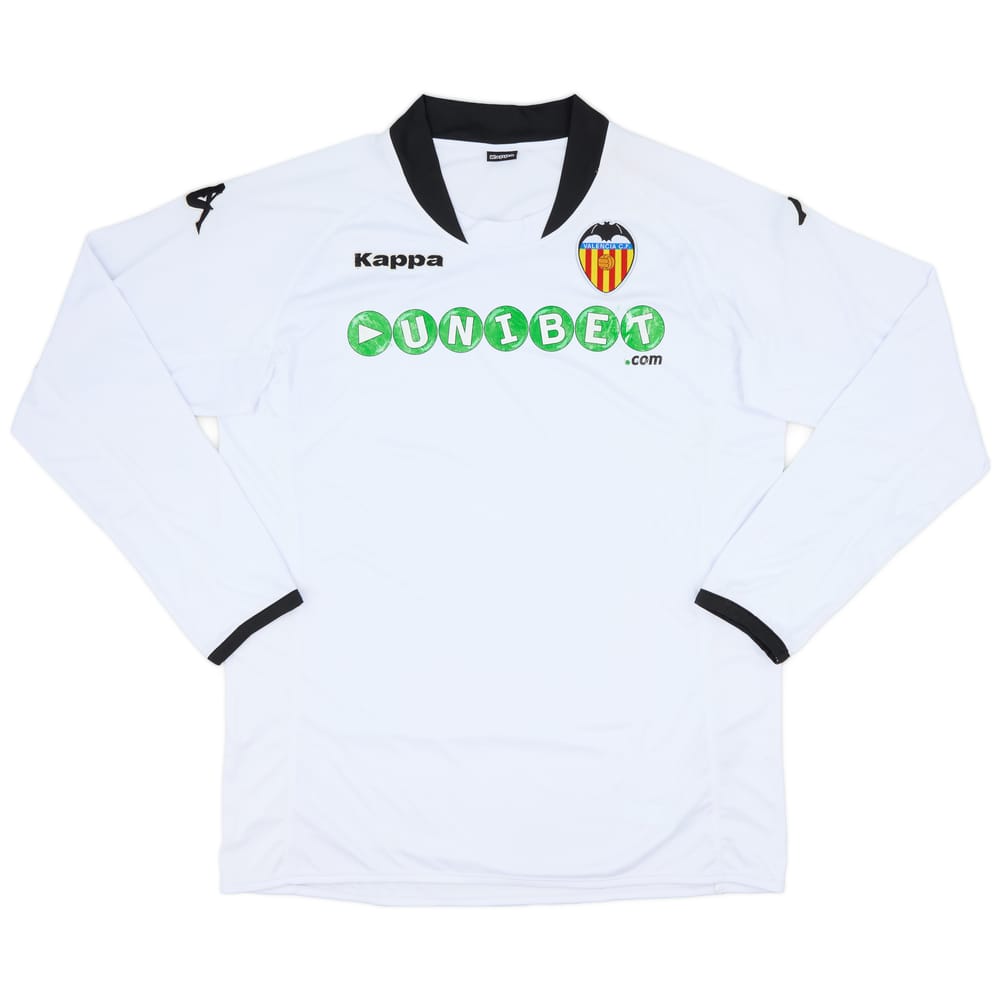 2009-10 Valencia Home L/S Shirt - 6/10 - (XXL)