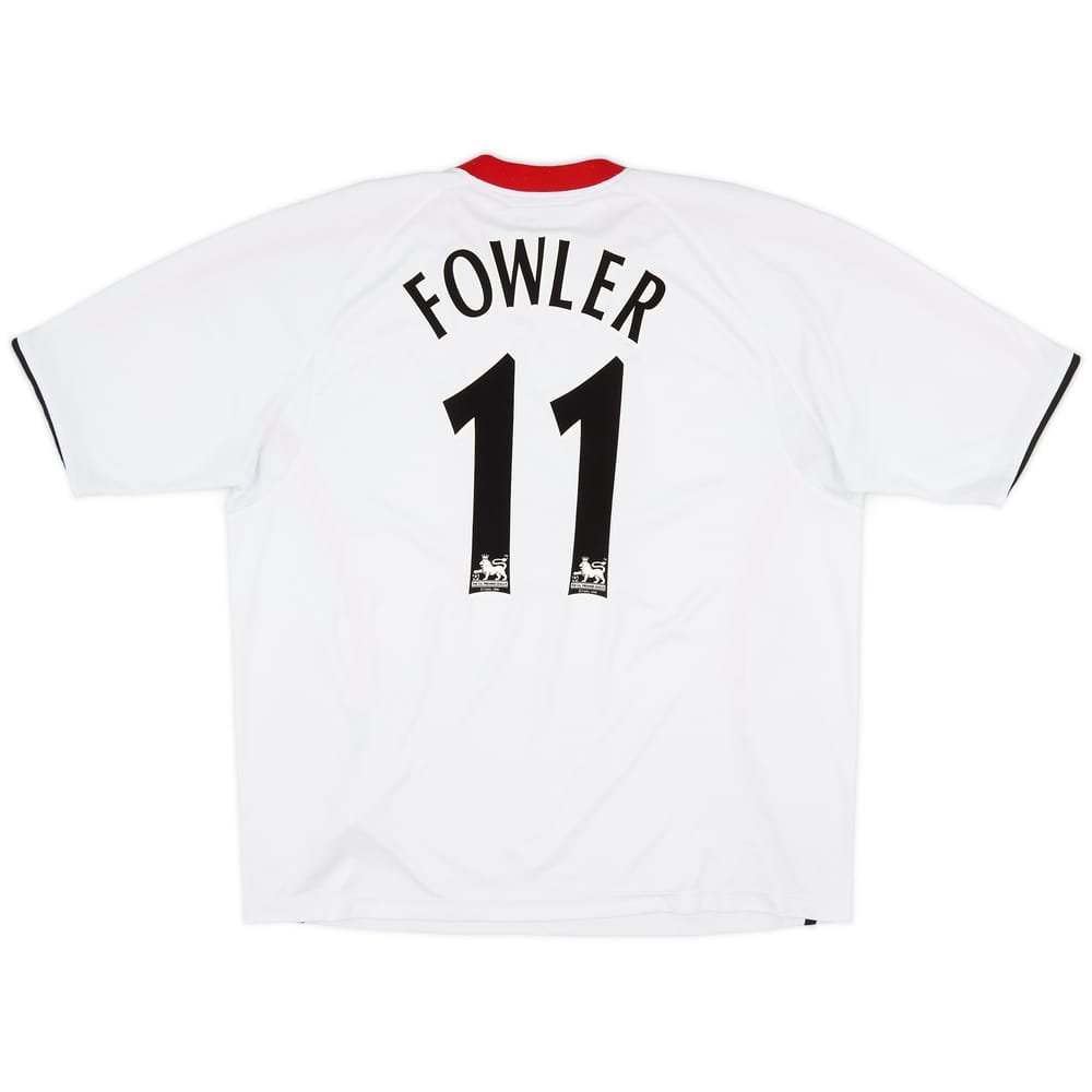 2005-06 Liverpool Away Shirt Fowler #11 - 6/10 - (XXL)