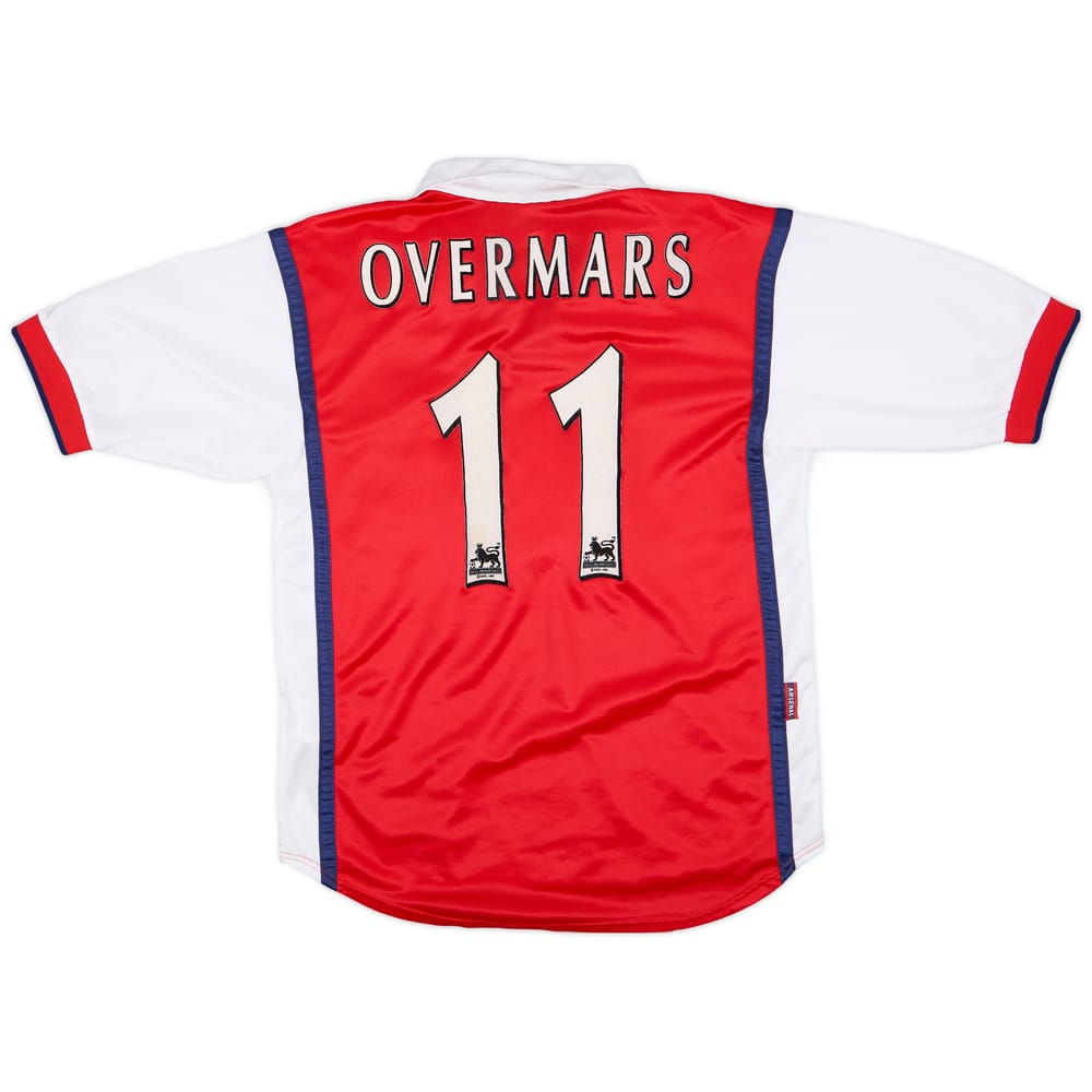 1998-99 Arsenal Home Shirt Overmars #11 - 8/10 - (S)