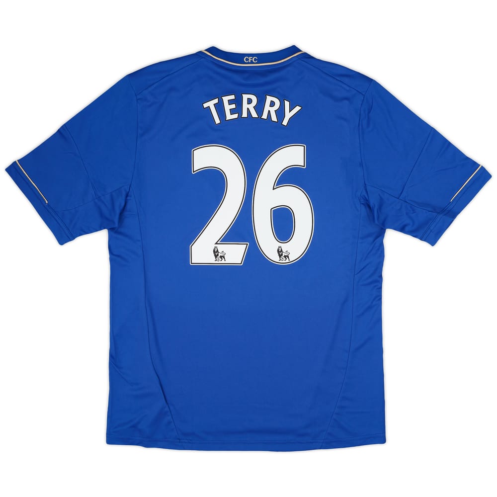 2012-13 Chelsea Home Shirt Terry #26 (L)