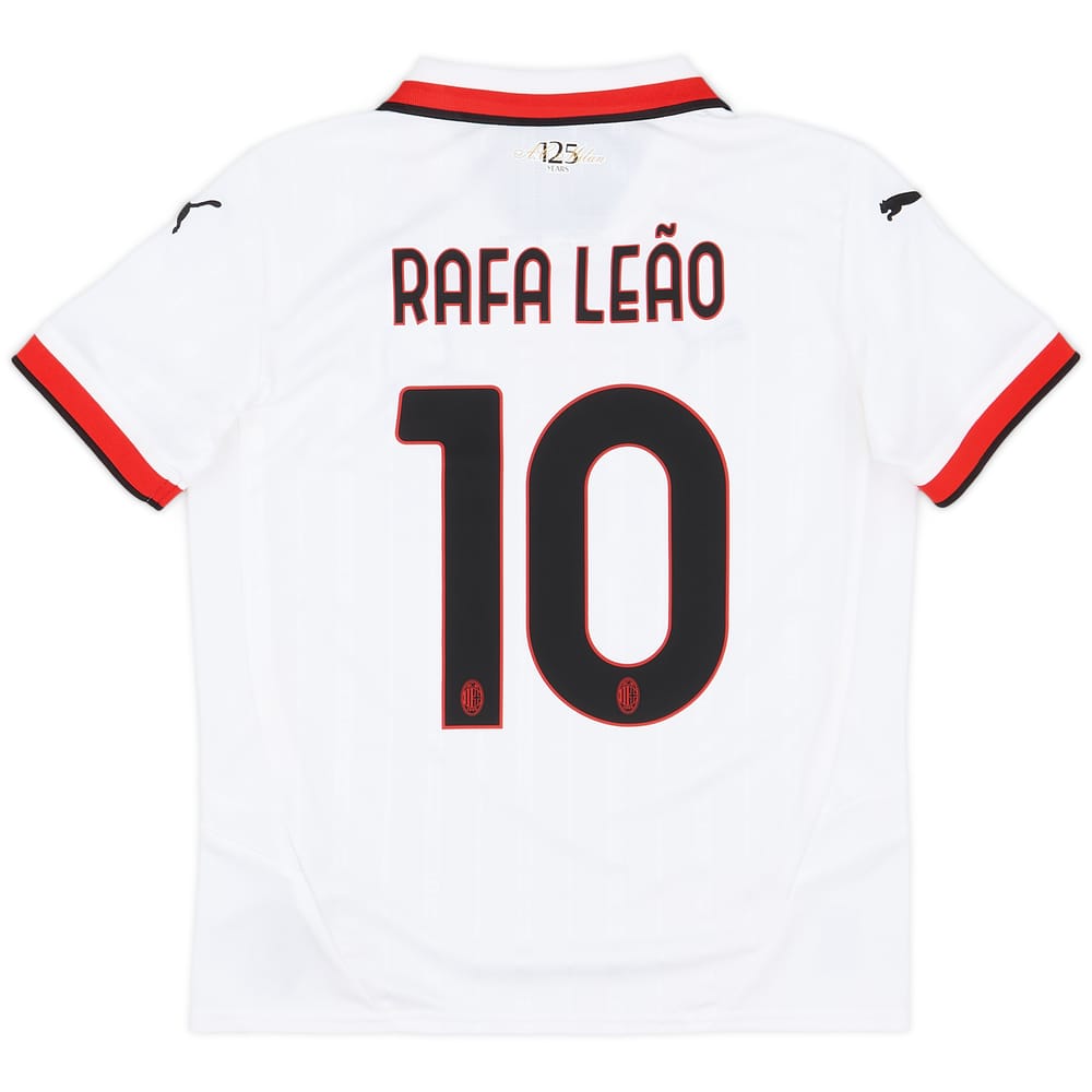 2024-25 AC Milan Away Shirt Rafa Leao #10 (KIDS)