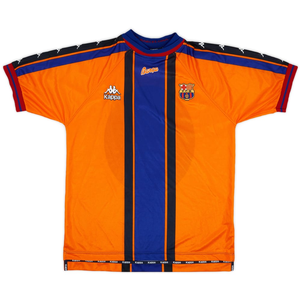 1997-98 Barcelona Away Shirt - 9/10 - (XL)