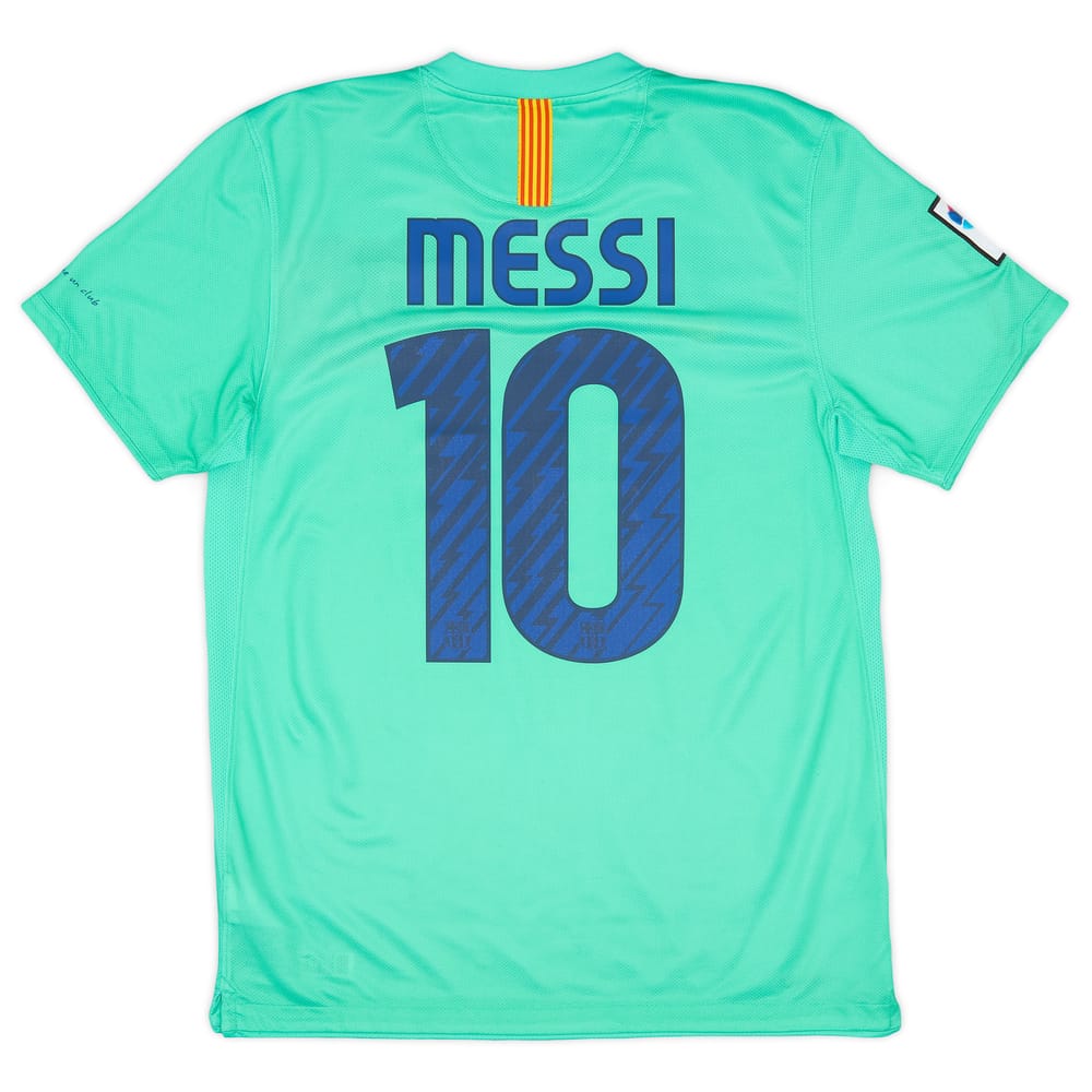 2010-11 Barcelona Away Shirt Messi #10 - 8/10 - (M)