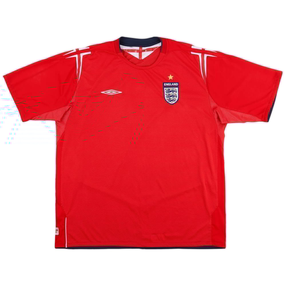 2004-06 England Away Shirt - 8/10 - (XXL)