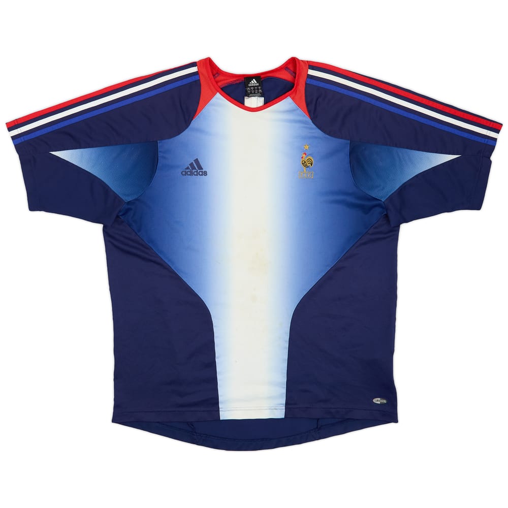 2004-06 France adidas Training Shirt - 5/10 - (XL)
