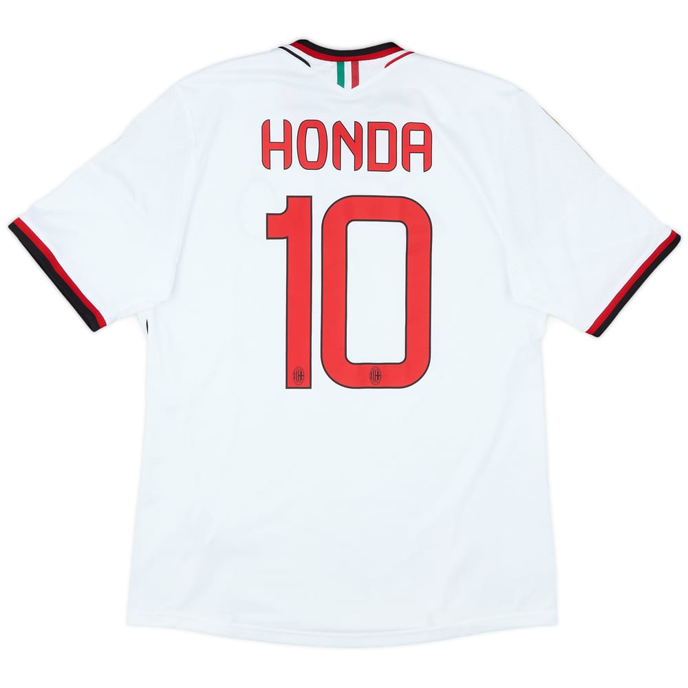 2013-14 AC Milan Away Shirt Honda #10 - 7/10 - (L)