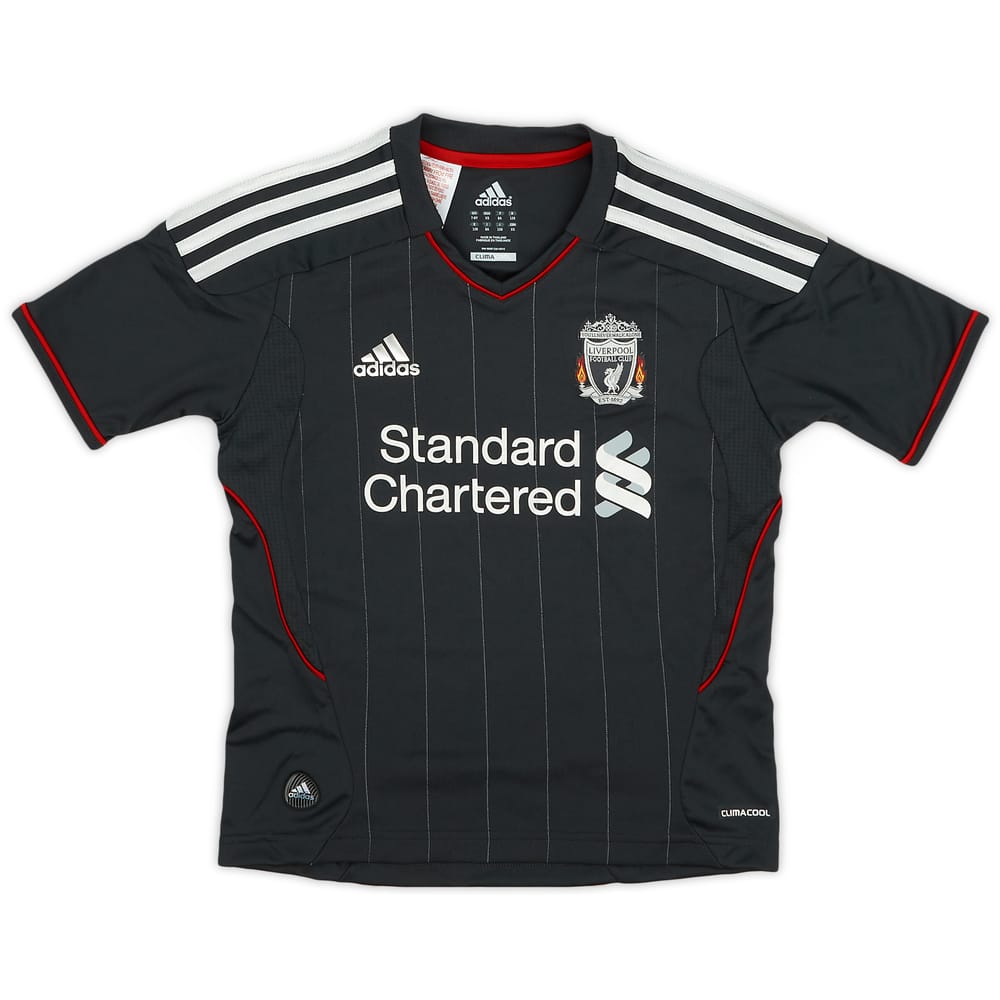 2011-12 Liverpool Away Shirt - 8/10 - (S.Boys)