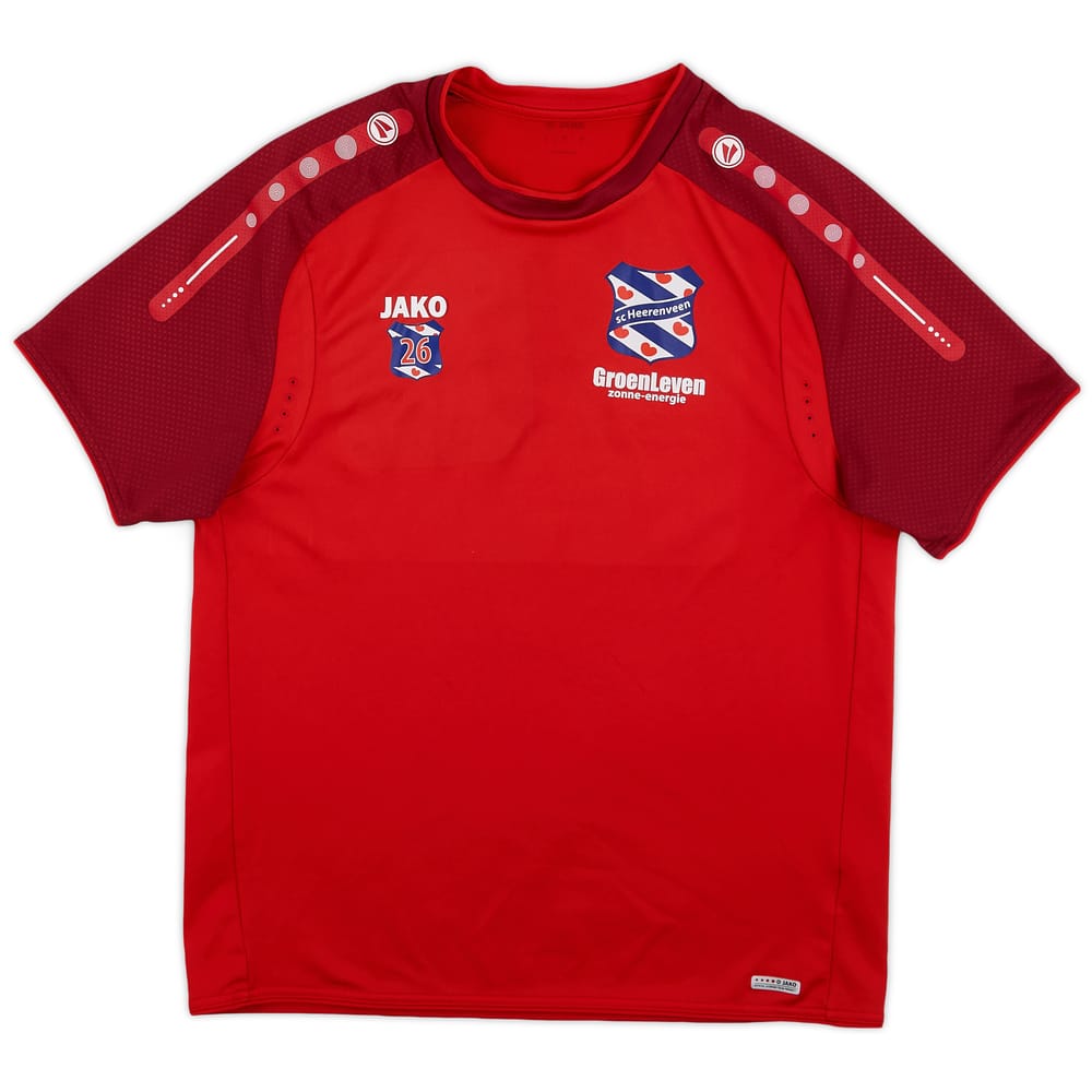 2016-17 Heerenveen Jako Player Issue Training Shirt #26 - 8/10 - (M)