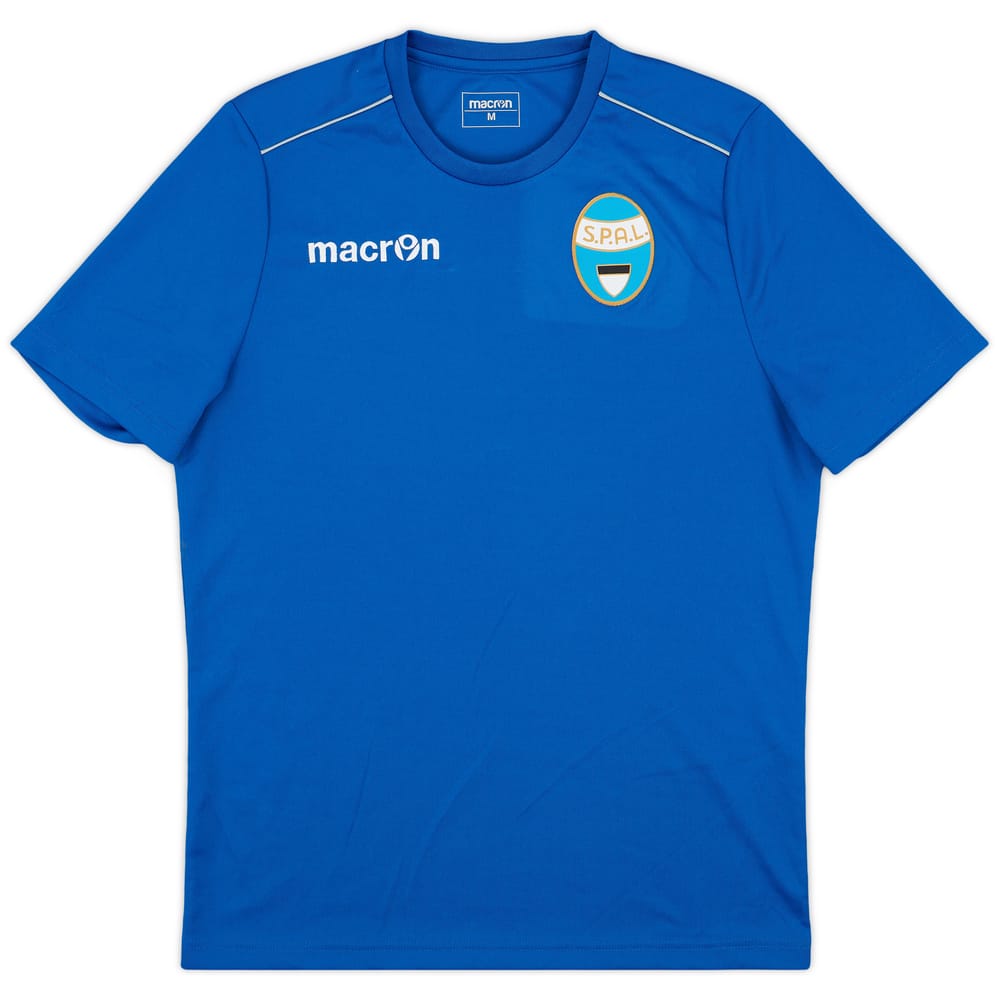 2017-18 SPAL Macron Training Shirt - 9/10 - (M)