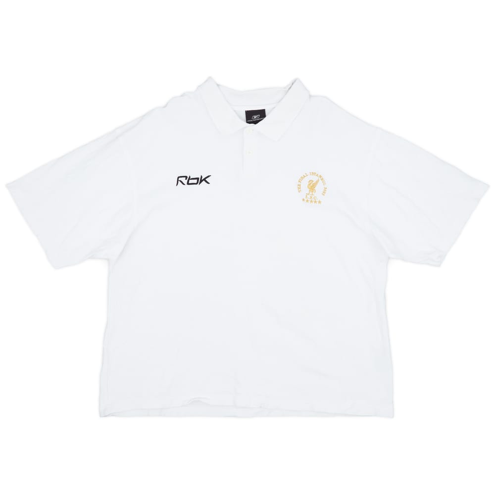 2005-06 Liverpool 'Istanbul 2005' Reebok Polo Shirt - 9/10 - (XXL)