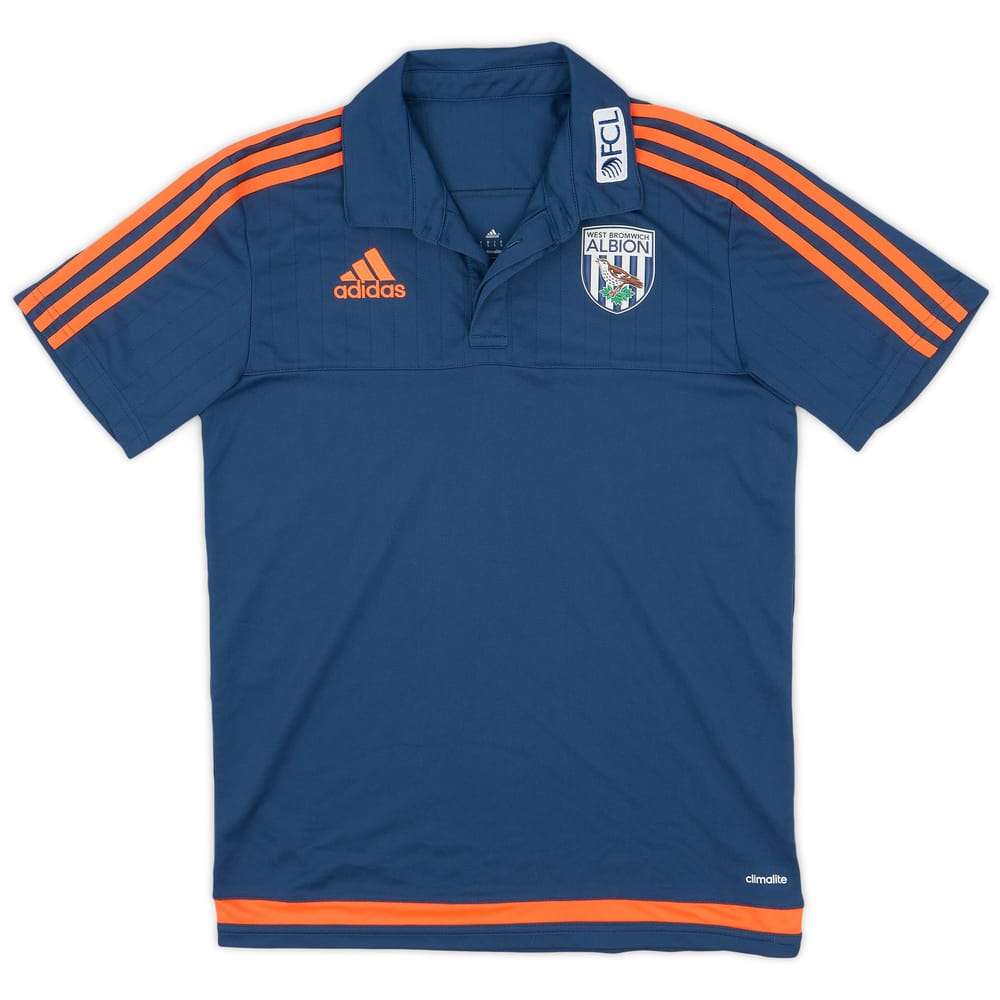 2015-16 West Brom adidas Polo Shirt - 9/10 - (S)