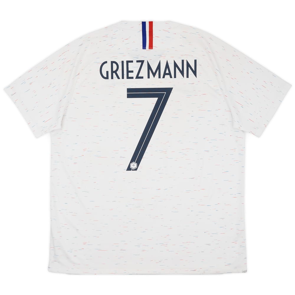 2018 France Away Shirt Griezmann #7 - 6/10 - (XL)