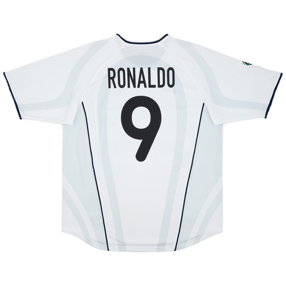 2001-02 Inter Milan Away Shirt Ronaldo #9 - 9/10 - (L)