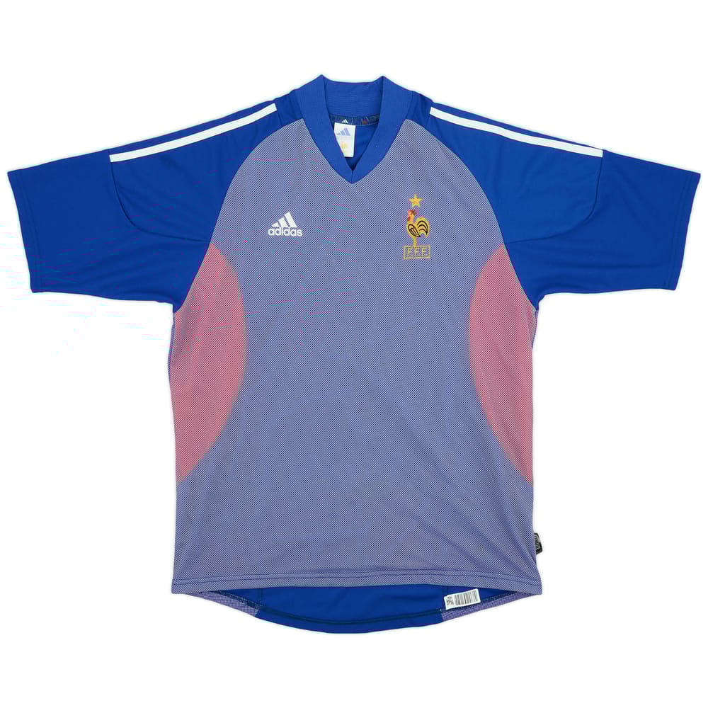 2002-04 France Home Shirt - 4/10 - (L)