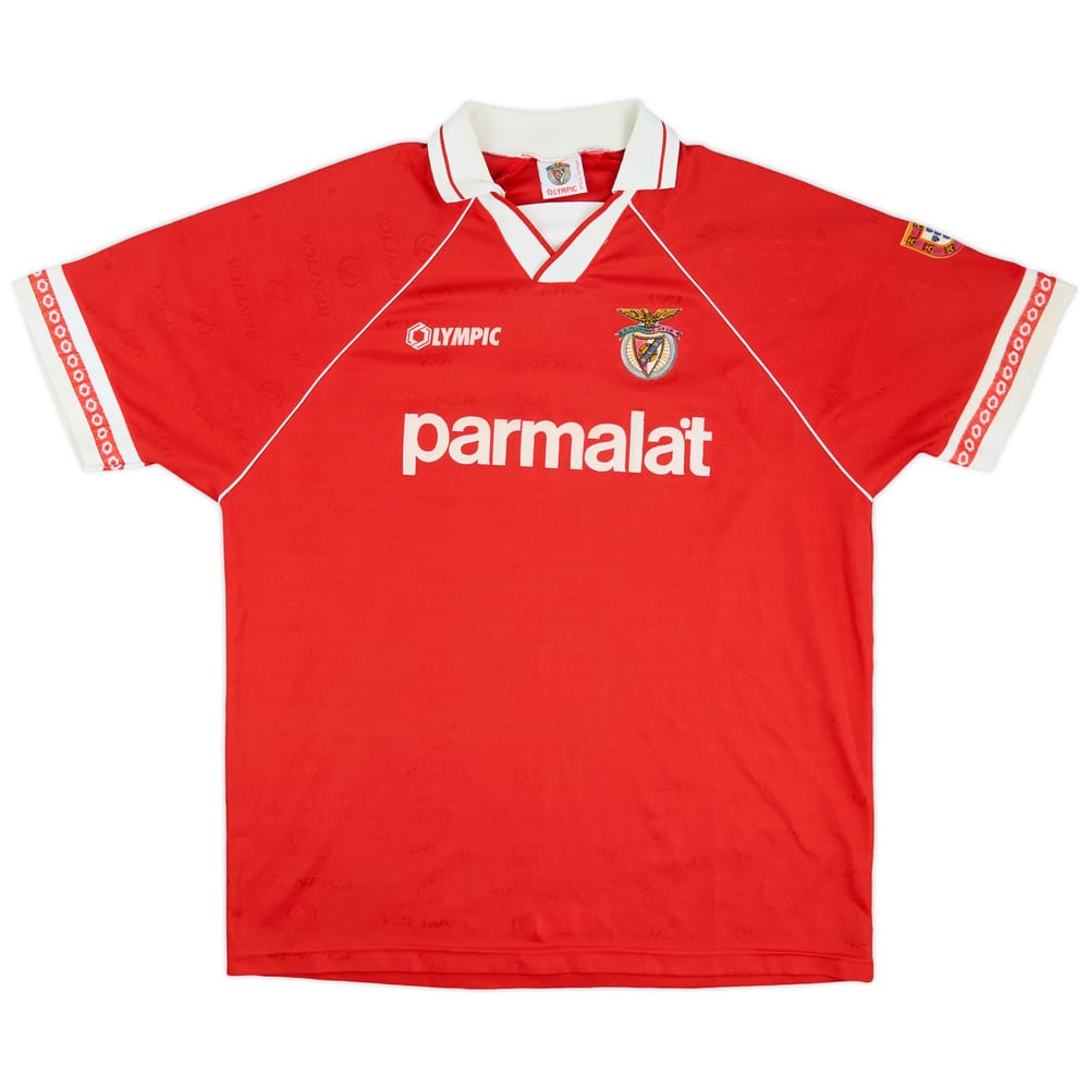 1994-95 Benfica Home Shirt - 7/10 - (XL)