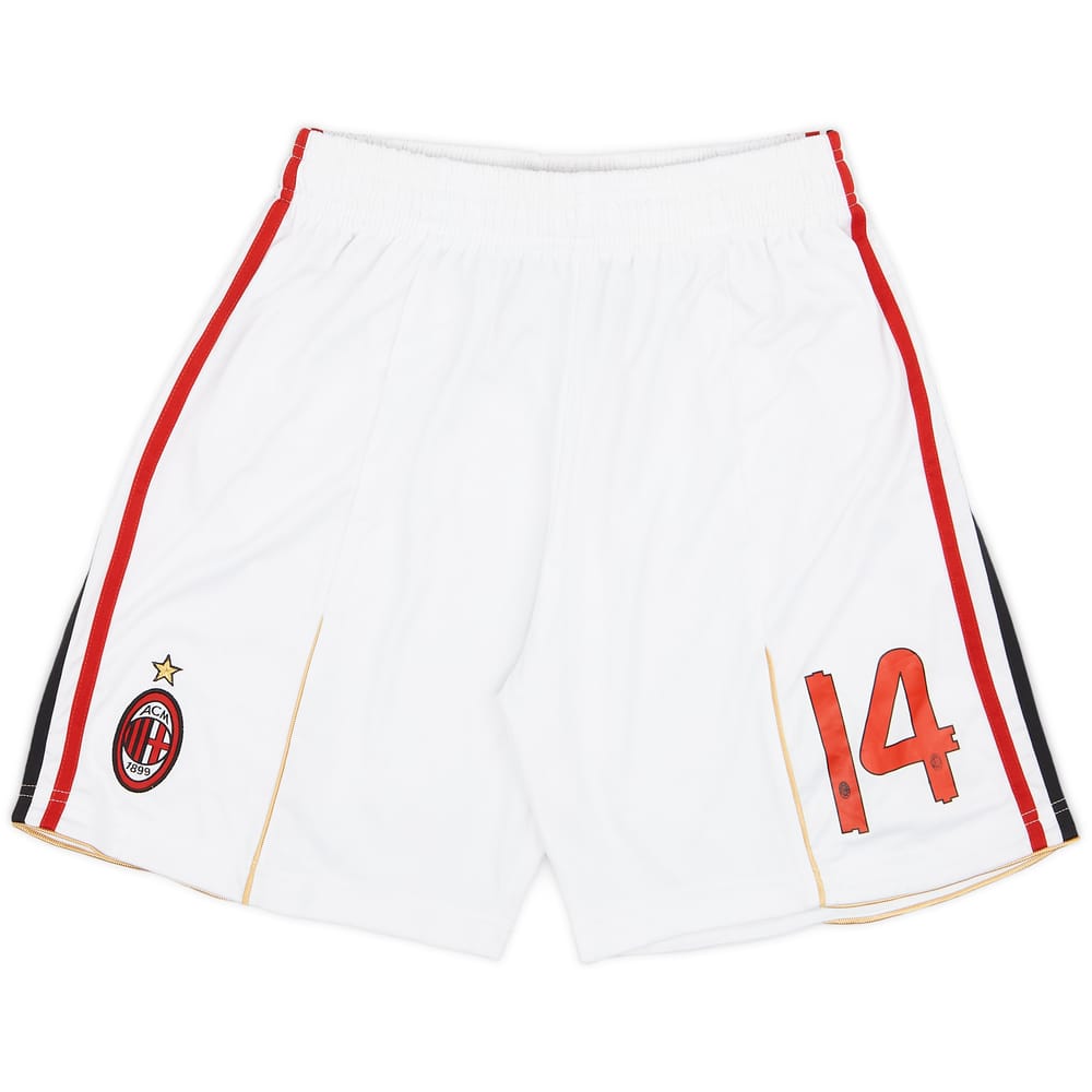 2010-11 AC Milan Player Issue Home Shorts #14 - 9/10 - (S)