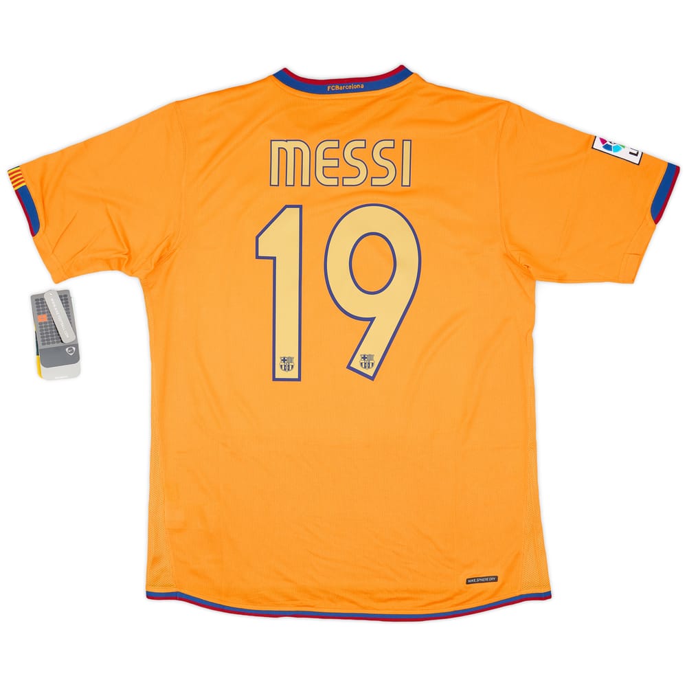 2006-08 Barcelona Away Shirt Messi #19 (L)