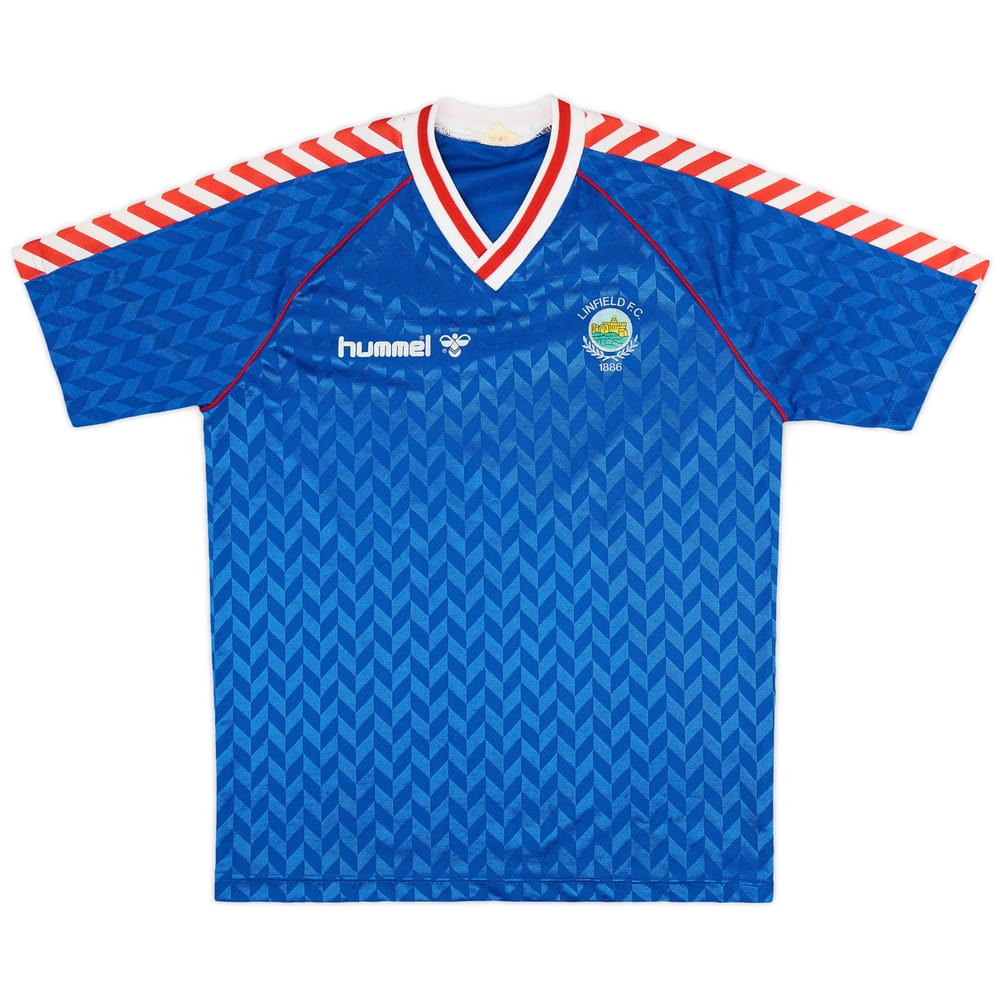 1987-90 Linfield Home Shirt - 7/10 - (M)