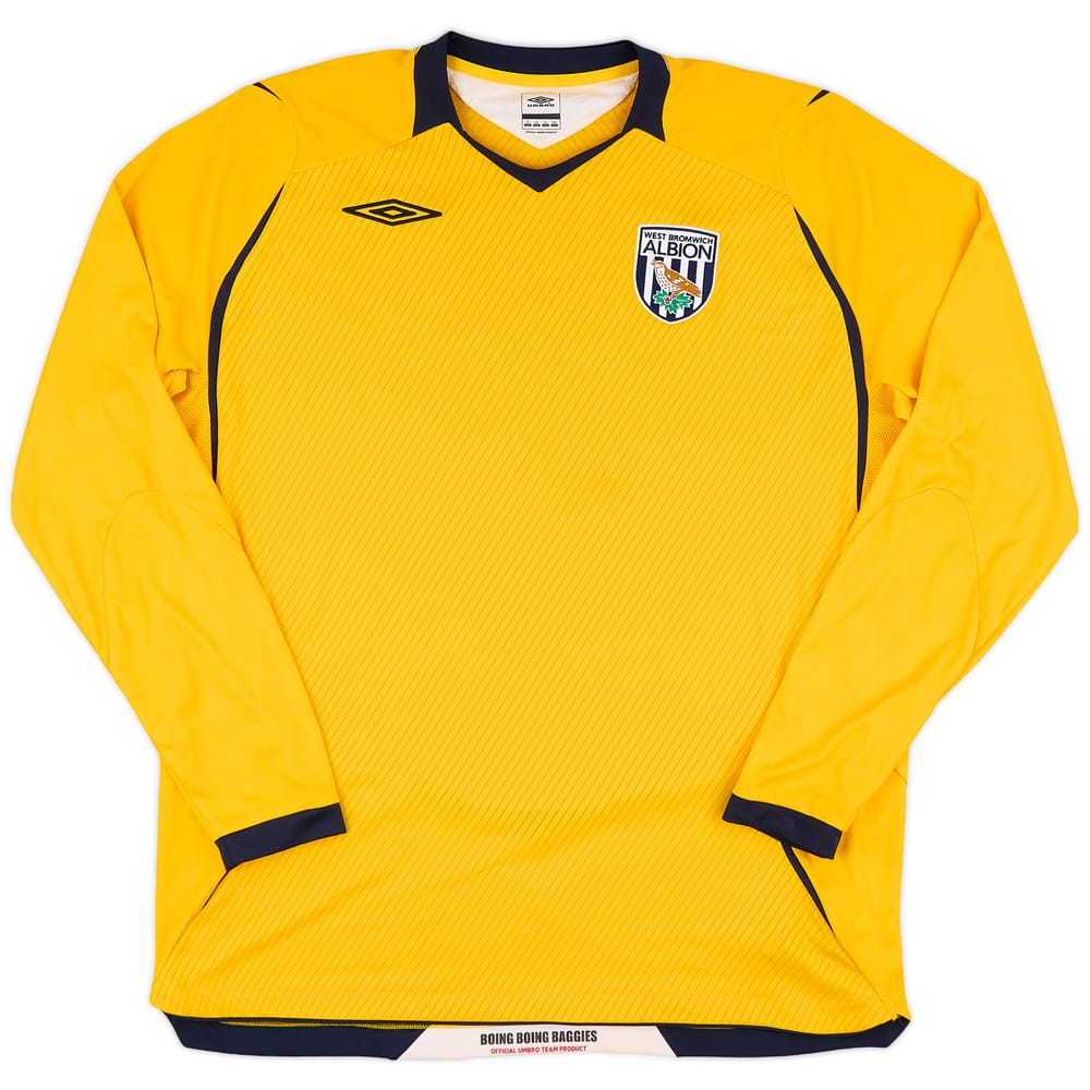 2008-09 West Brom Away L/S Shirt - 8/10 - (XL)