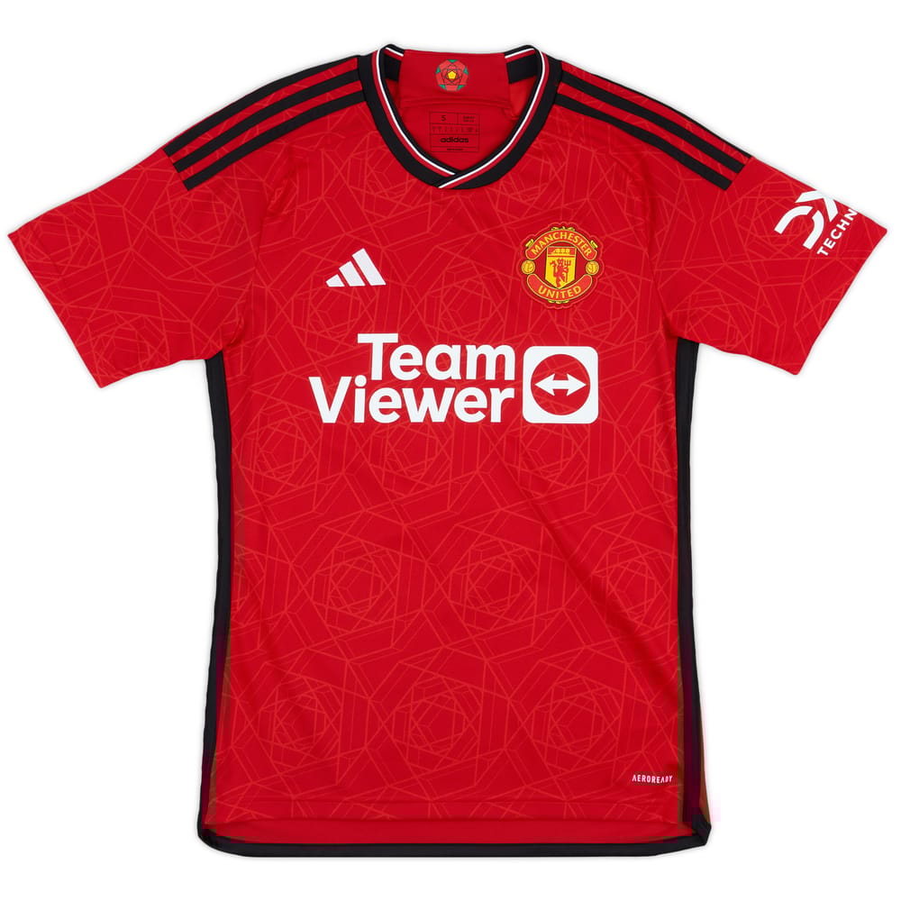 2023-24 Manchester United Home Shirt - As New - (XS)