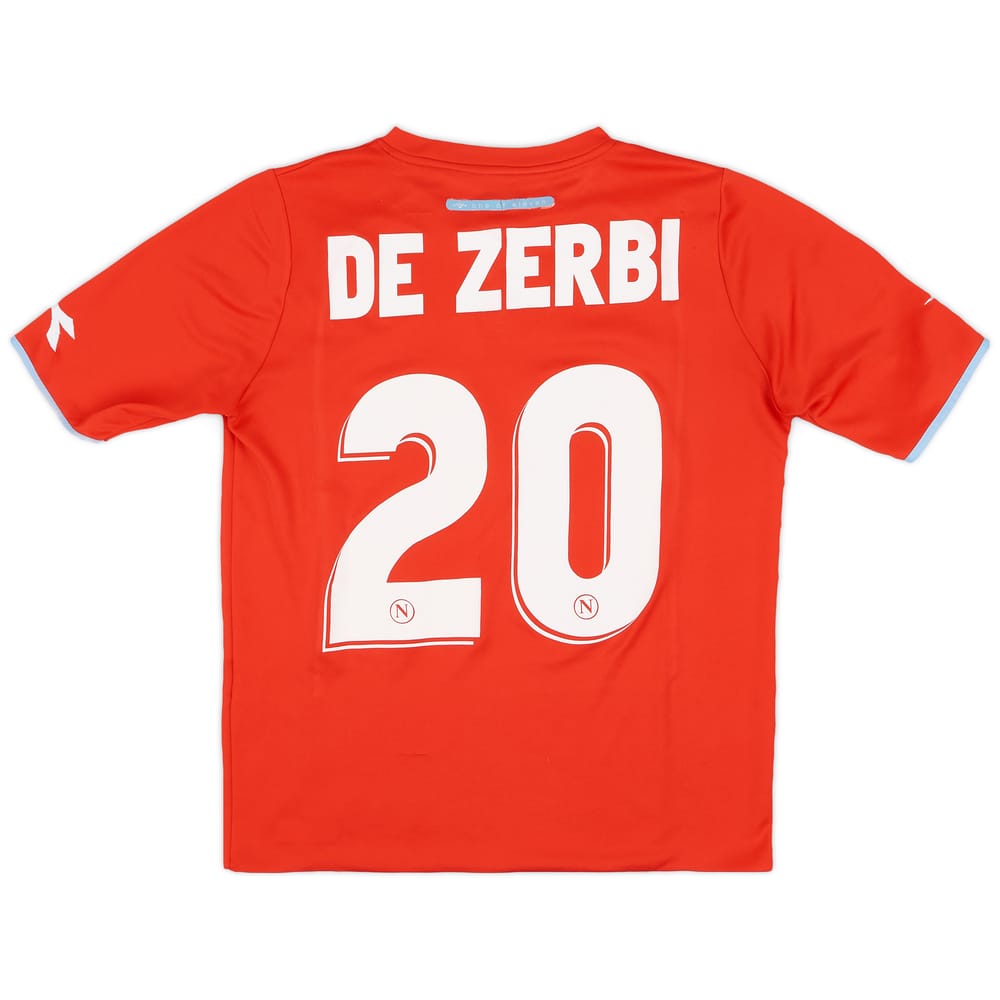 2006-07 Napoli Match Issue Third Shirt De Zerbi #20