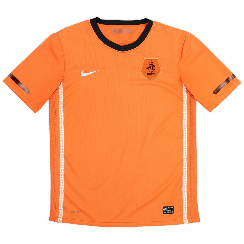 2010-11 Netherlands Home Shirt - 6/10 - (XL.Boys)