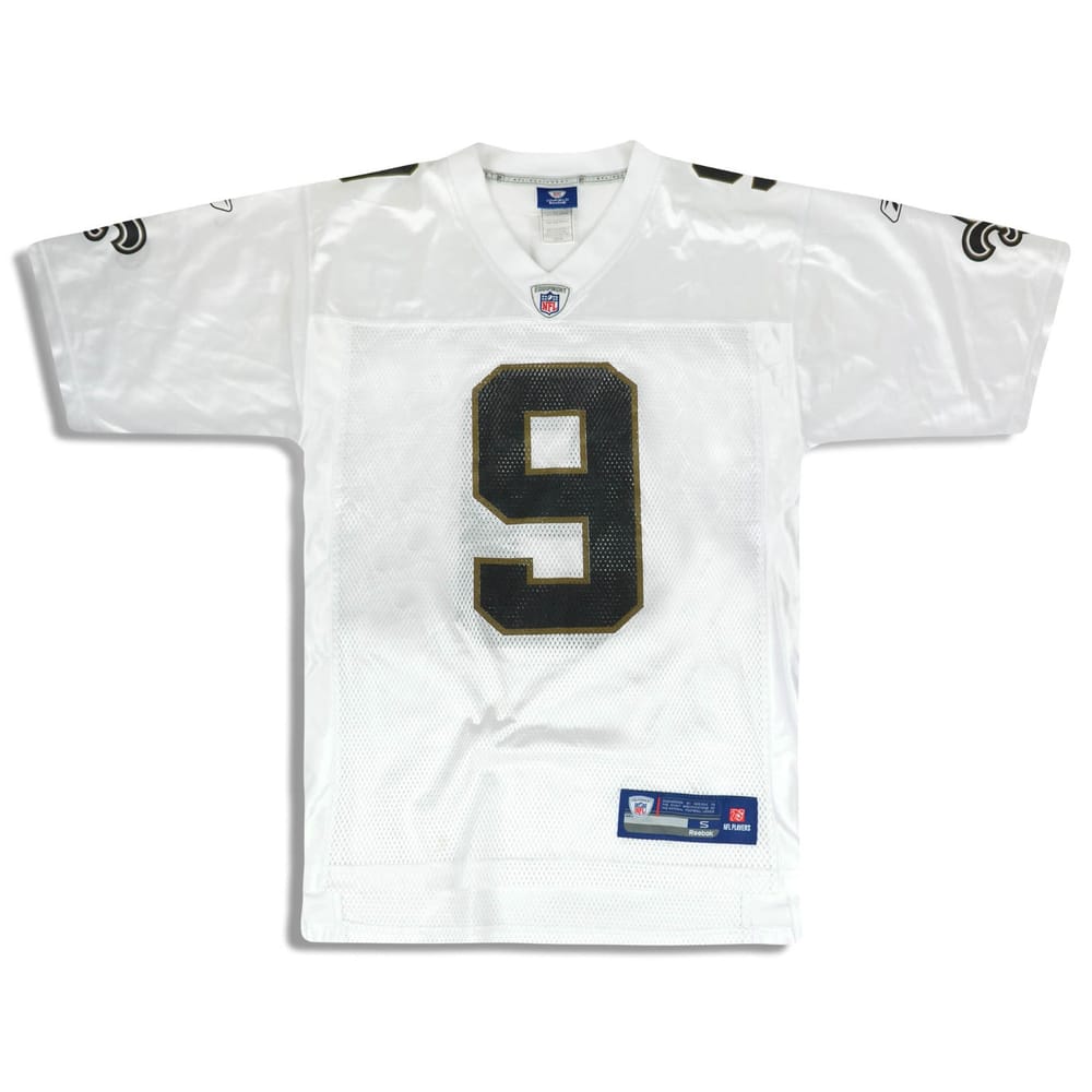 2009-11 New Orleans Saints Brees #9 Reebok On Field Jersey (Away) S