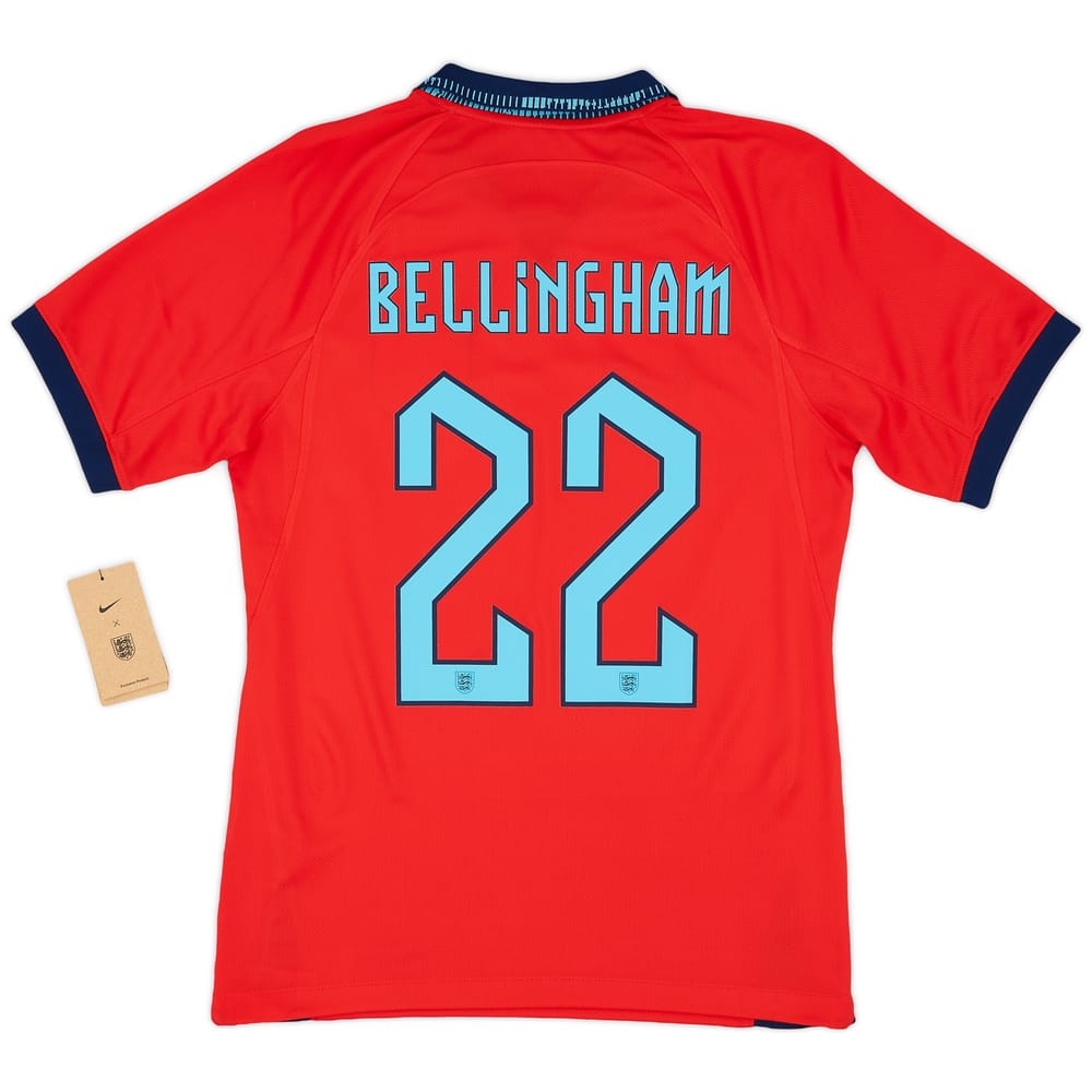 2022-23 England Away Shirt Bellingham #22 (S)