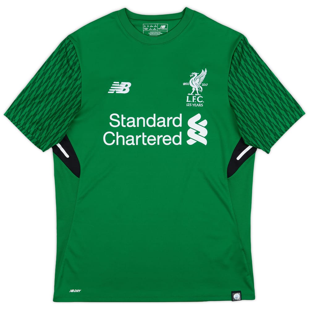 2017-18 Liverpool '125 Years' GK S/S Shirt - 8/10 - (S)