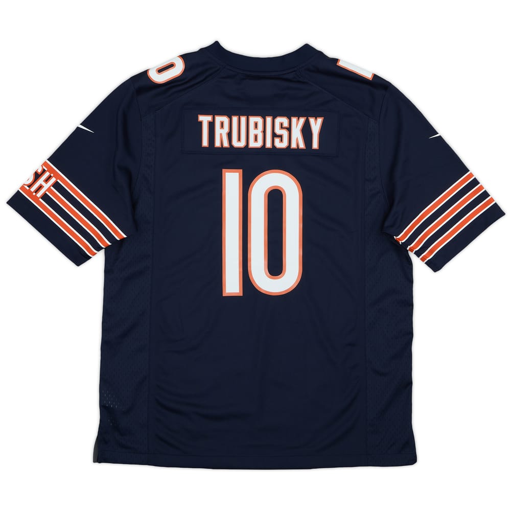 2017-20 Chicago Bears Trubisky #10 Nike Game Home Jersey - 10/10 - (L)