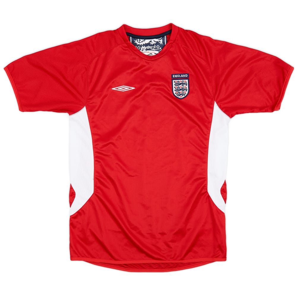 2006-07 England Umbro Training Shirt - 9/10 - (XL.Boys)