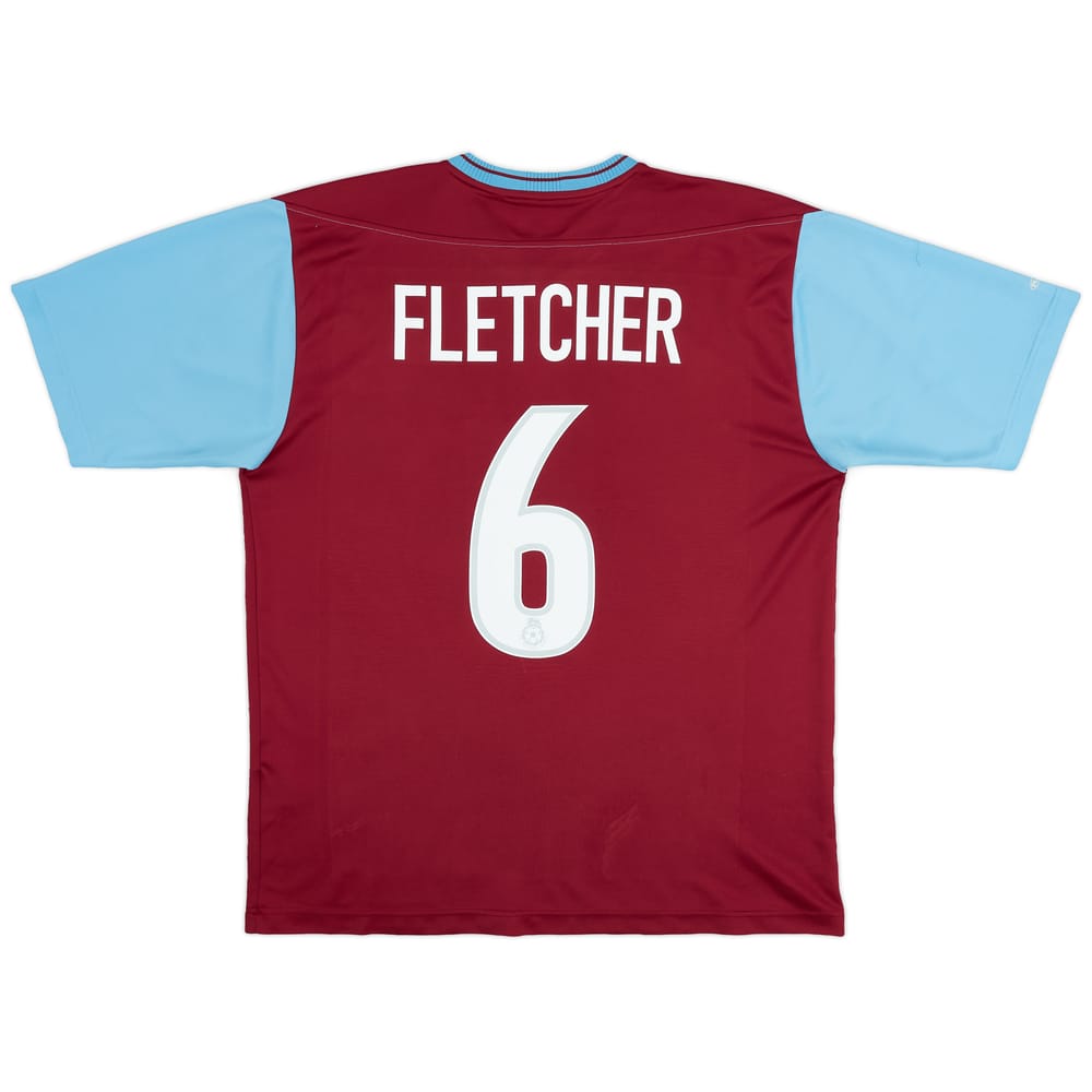 2003-05 West Ham Home Shirt Fletcher #6 - 7/10 - (L)