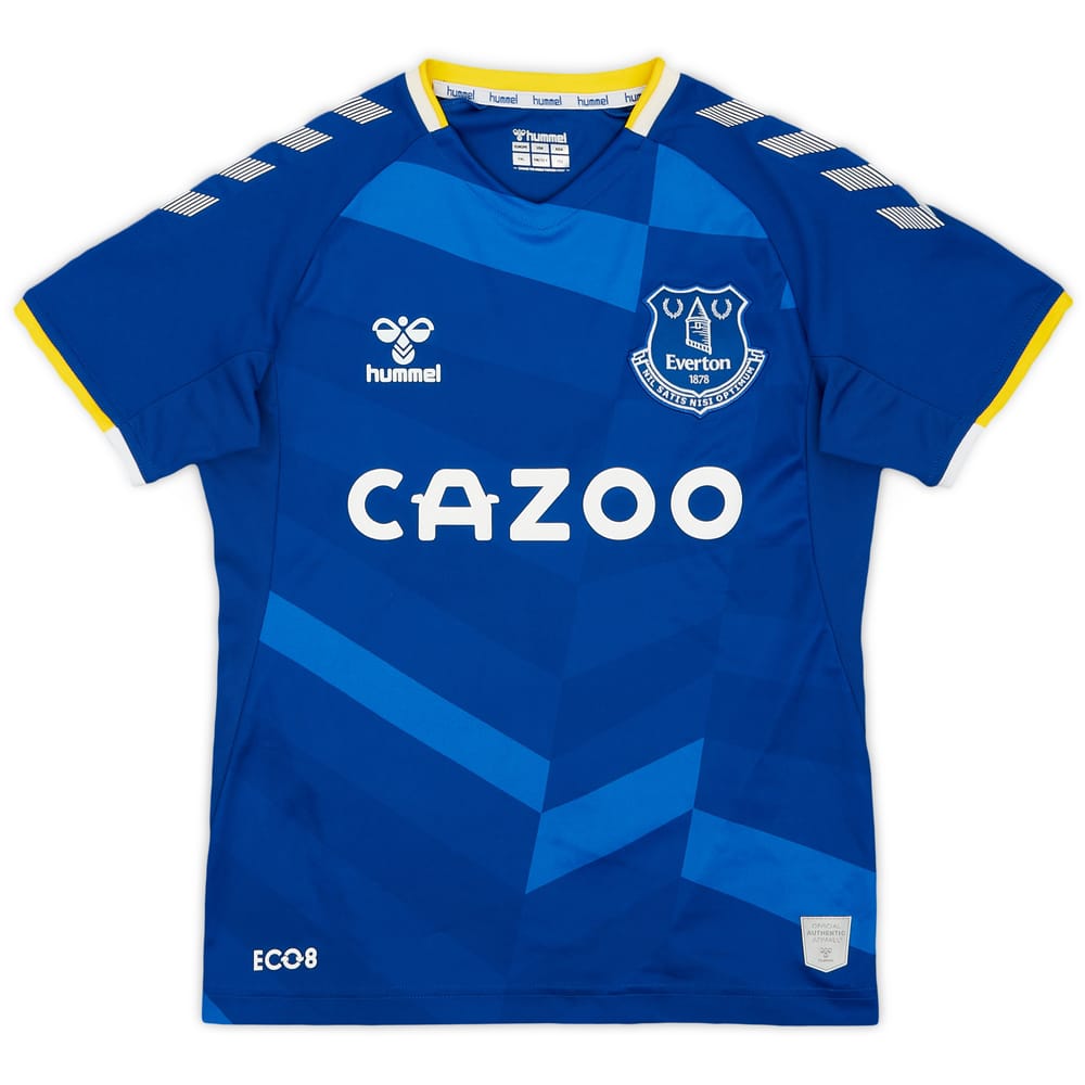 2021-22 Everton Home Shirt - 9/10 - (XL.Boys)