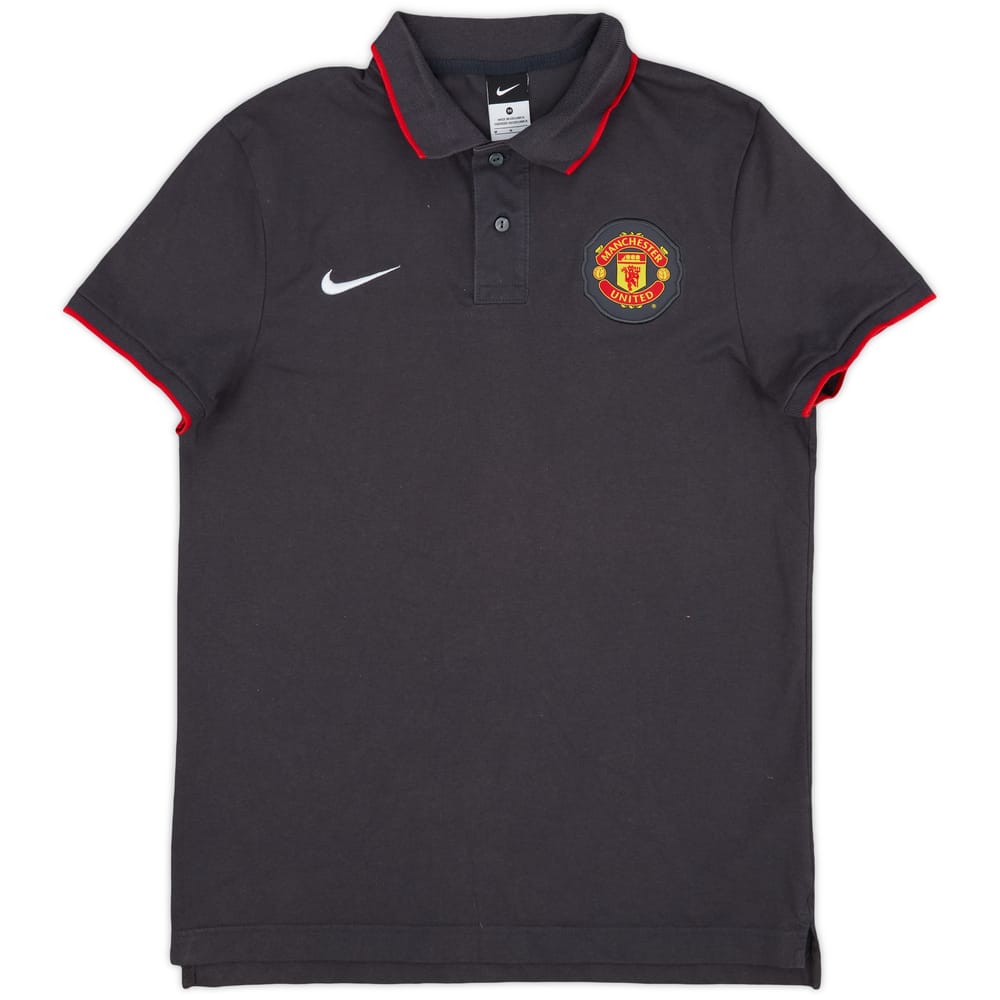 2010-11 Manchester United Nike Polo Shirt - 9/10 - (M)