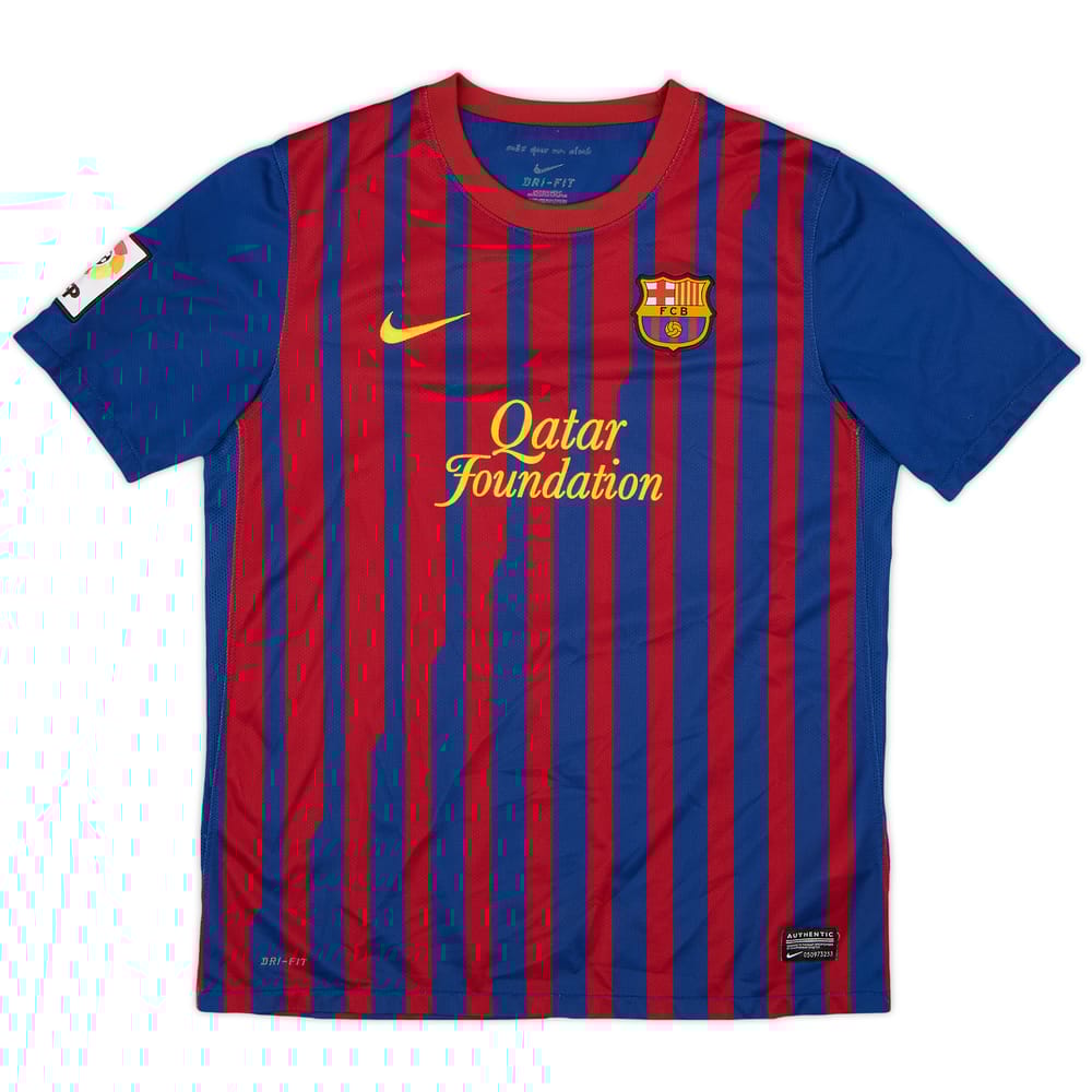 2011-12 Barcelona Home Shirt - 7/10 - (XL.Boys)